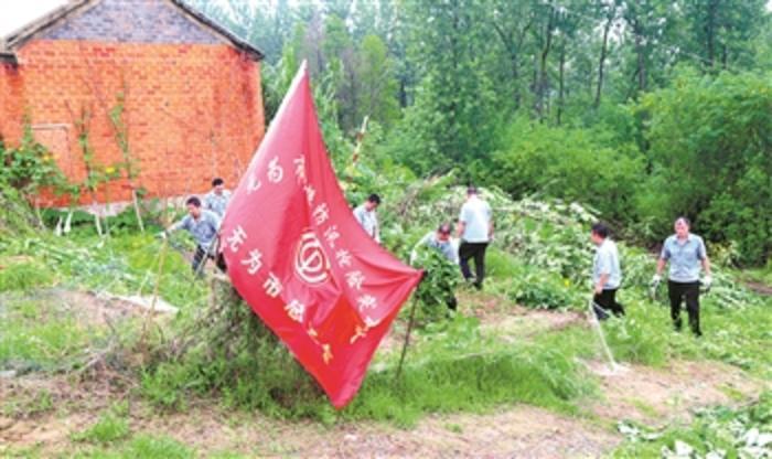 無(wú)為大堤上的“勞模突擊隊(duì)”